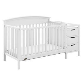 Graco Benton 4-in-1 Convertible Crib And Changer (Choose Your Color)