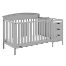Graco Benton 4-in-1 Convertible Crib And Changer (Choose Your Color)
