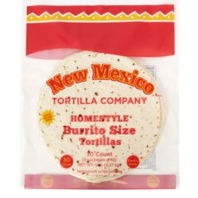 New Mexico Tortilla Company 10" Burrito-Size Tortillas (40oz / 2pk)