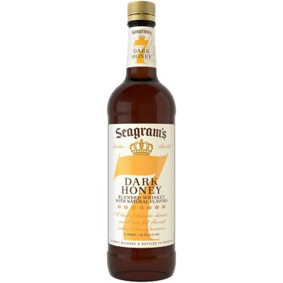 Seagram's 7 Crown Dark Honey American Blended Whiskey (750mL) Sam's Club