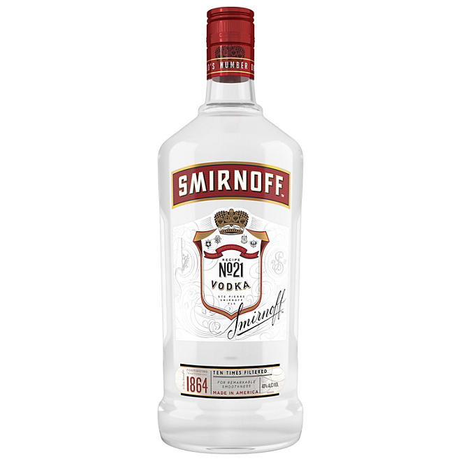 Smirnoff No. 21 Vodka 1.75 L