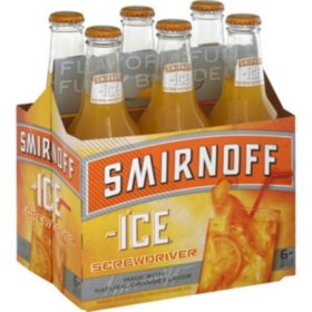 Smirnoff Ice Screwdriver 11.2 fl. oz. bottle, 6 pk.