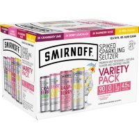 Smirnoff Spiked Sparking Seltzer Variety Pack (12 fl. oz. can, 12 pk.)