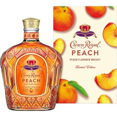 Crown Royal Peach Flavored Whisky 750 Ml Sam S Club