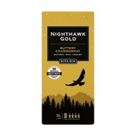 Bota Box Nighthawk Gold Buttery Chardonnay 3 L