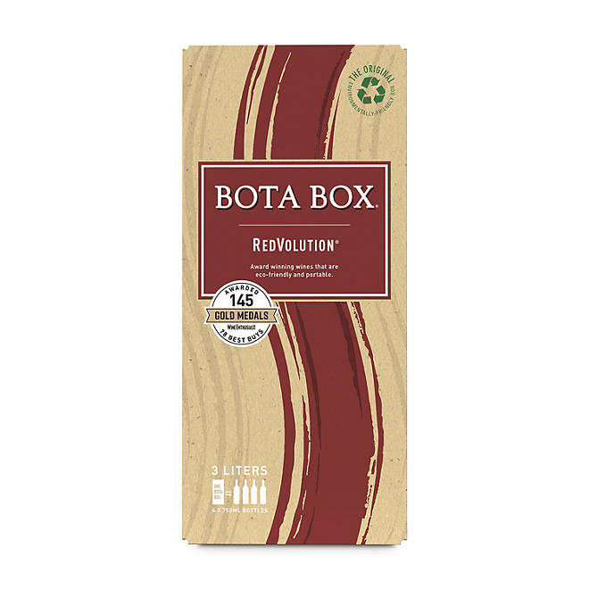 Bota Box Redvolution Red Blend Wine (3 L box) 