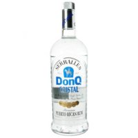 Don Q Cristal Puerto Rican Rum (1 L)