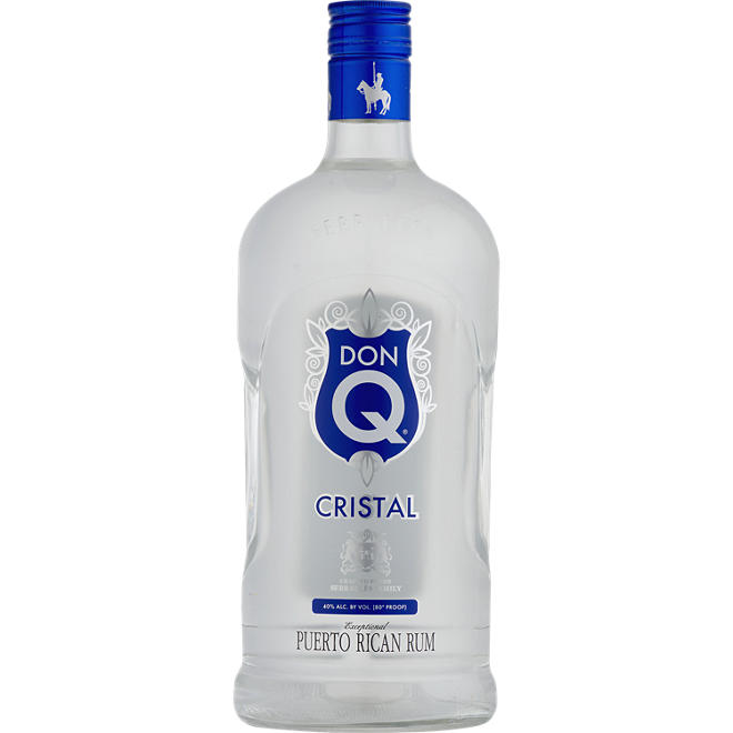 Don Q Cristal Puerto Rican Rum  (1.75 L)