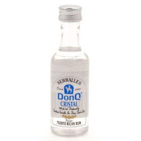 Don Q Cristal Puerto Rican Rum 375 ml bottle, 24 pk.