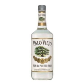 Palo Viejo Ron De Puerto Rico Blanco Rum, 1 L