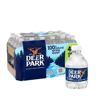 Deer Park 100% Natural Spring Water (8 fl. oz., 48 pk.) - Sam's Club