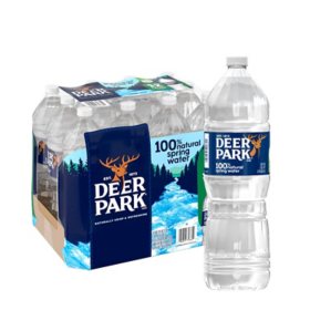 Deer Park 100% Natural Spring Water 1.5 L, 12 pk.