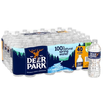 Deer Park 100% Natural Spring Water ( oz., 40 pk.) - Sam's Club