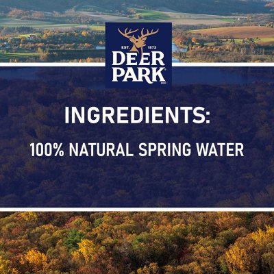 Deer Park® Spring Water, 1 Liter 18-Pack
