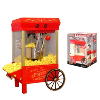 Home Small Electric Carnival Popcorn Maker Retro Machine For Kids Gift  Family Time EU Plug Popcorn Puffing Machine Kitchen - AliExpress