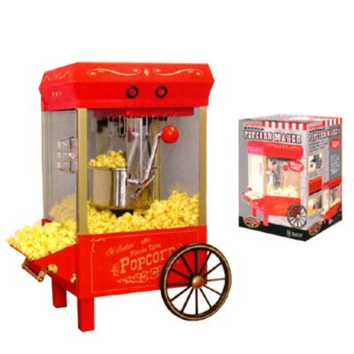 Popcorn Maker Popper 3.6 Liters, Popping Corn Kernels + Melt