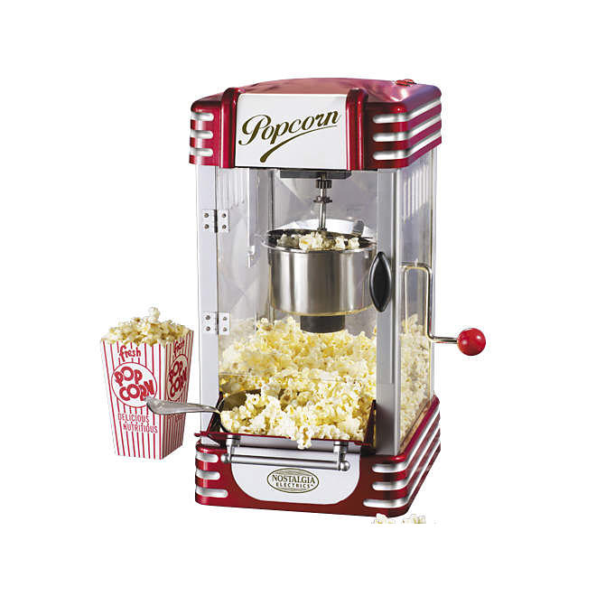 Retro Series Kettle Popcorn Maker      