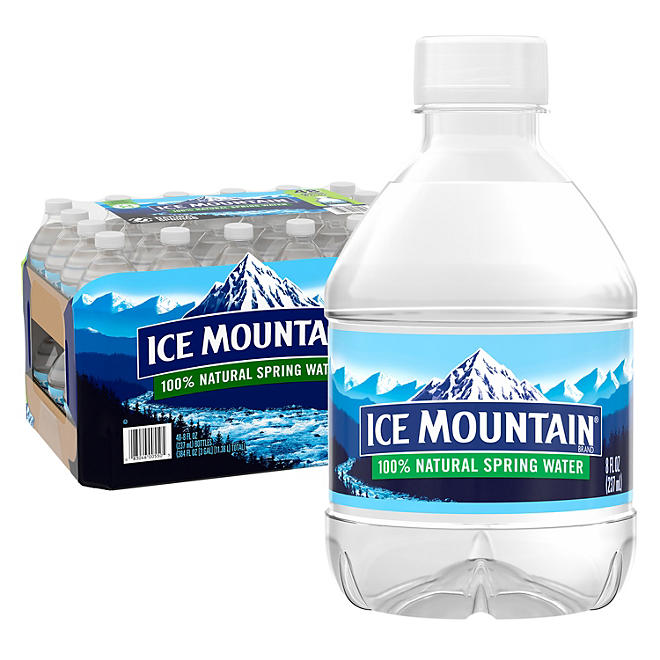 Ice Mountain 100% Natural Spring Water (8 fl. oz., 48 pk.)