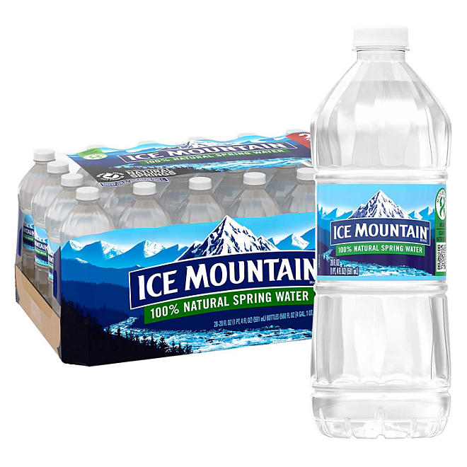 Ice Mountain 100% Natural Spring Water (20 fl. oz., 28 pk.)