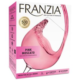 Franzia Pink Moscato 5 L box