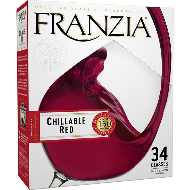 Franzia Chillable Red Red Wine (5 L box)