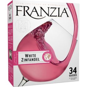 Franzia White Zinfandel Pink Wine 5 L box