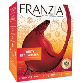 Franzia Fruity Red Sangria Red Wine 5 L box