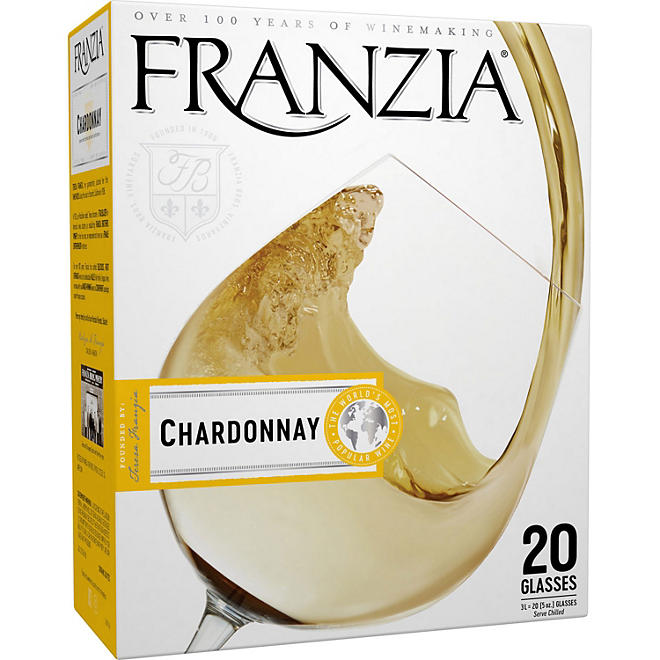 Franzia Chardonnay White Wine (3 L box)