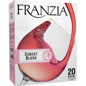 Franzia Sunset Blush Pink Wine 3 L box