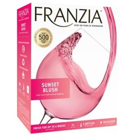 Franzia Sunset Blush Pink Wine 3 L box