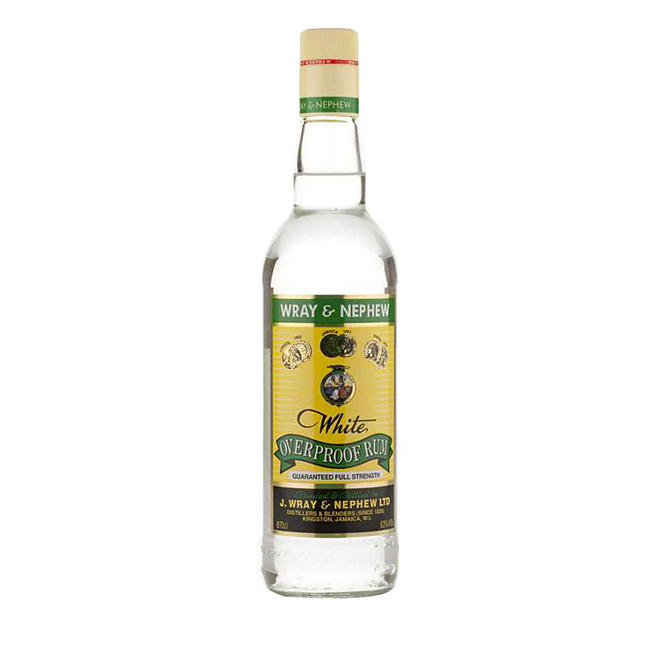 Wray & Nephew White Overproof Rum (750 ml)