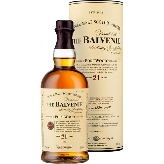 The Balvenie Portwood 21 Year Old Malt Whisky (750 ml)