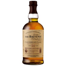 The Balvenie Caribbean Cask 14 Year Old Single Malt Whisky 750 ml