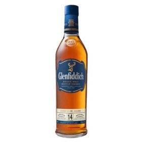 Glenfiddich Bourbon Barrel Reserve 14 Year Old Scotch Whisky, 750 ml