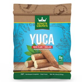 King's Crown Frozen Yuca 6lbs