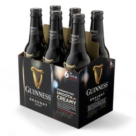 Guinness Draught Import Beer 11.2 fl. oz. bottle, 6 pk.