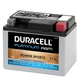 Duracell AGM Powersport Battery - ET4L 40