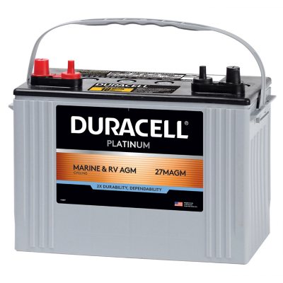 Duracell Ultra 12V 46Ah AGM Battery w/M6 Terminals - DURA12-46C/FR / SLAA12- 46C/FR