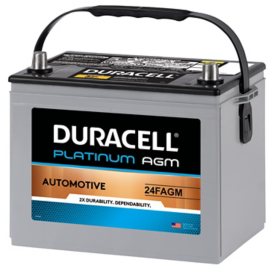 Duracell AGM Automotive Battery, Group Size 24F