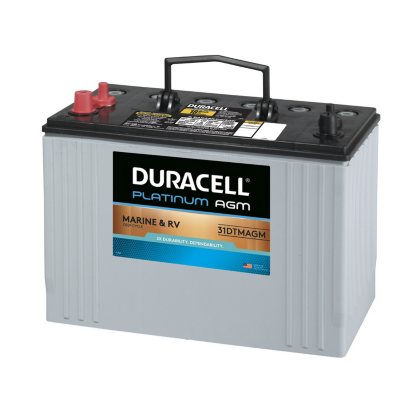 Duracell AGM Deep Cycle Marine and RV Battery , Group Size 31 - Sam's Club