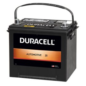 Duracell Automotive Battery, Group Size 25