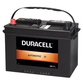 Duracell Automotive Battery, Group Size 27 