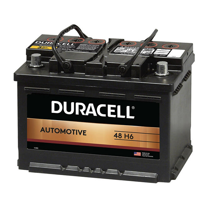 Duracell Automotive Battery, Group Size 48 H6
