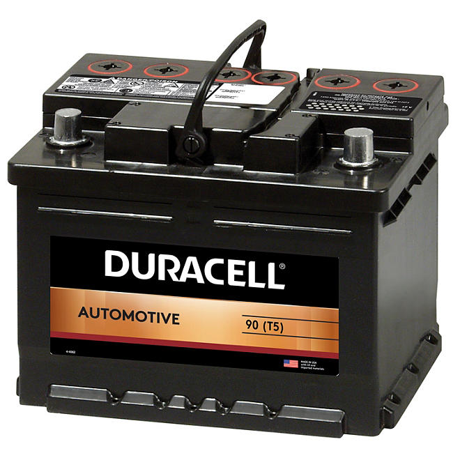 Duracell Automotive Battery, Group Size 90 (T5) 