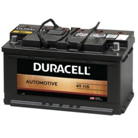 Duracell Automotive Battery, Group Size 49 H8