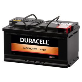 Duracell Automotive Battery, Group Size 49 (H8)