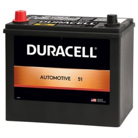 Duracell Automotive Battery, Group Size 51