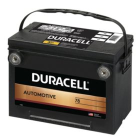 Duracell Automotive Battery, Group Size 78 
