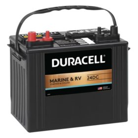 Duracell Marine Dual Purpose Battery, Group size 24 