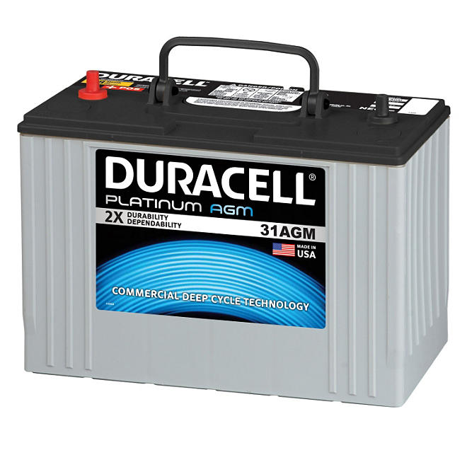 Duracell Heavy Duty AGM Truck Battery - Group Size 31AGM